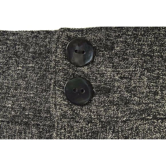 CHICO'S Dark Gray Tweed Bistro Wide Leg Trouser Pant NWT Women's Chicos 0 - Picture 3 of 4